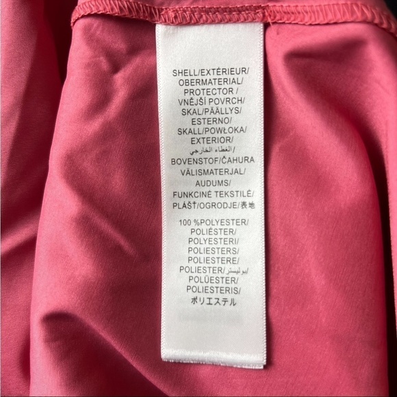 NWT AIDAN MATTOX Pink Lace Sleeveless Cutout Tie Front Ruffle Hem Midi Dress 4 - Picture 11 of 11